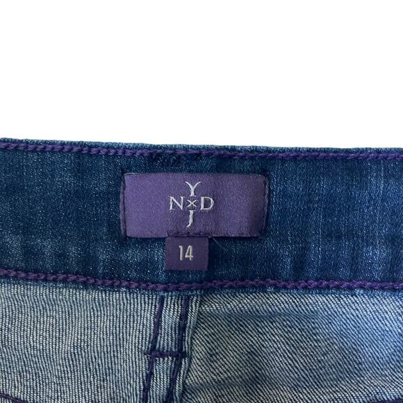 NYDJ Bootcut Jeans Women’s Dark Wash Style M1721223 Size 14 - Picture 3 of 7